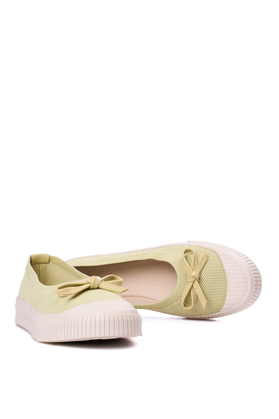 Whıte Lıne 01-601 Mınt Zenne Keten Babet Ayakkabı