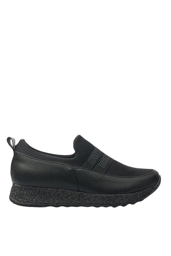 White Line 115-510 Siyah Kadın Casual Ayakkabı
