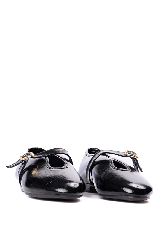 Whıte Lıne 127 134 Sıyah Bayan Babet Ayakkabı