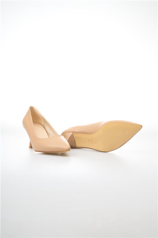 White Line 15-2014 Cilt Nut Kadın Klasik Ayakkabı