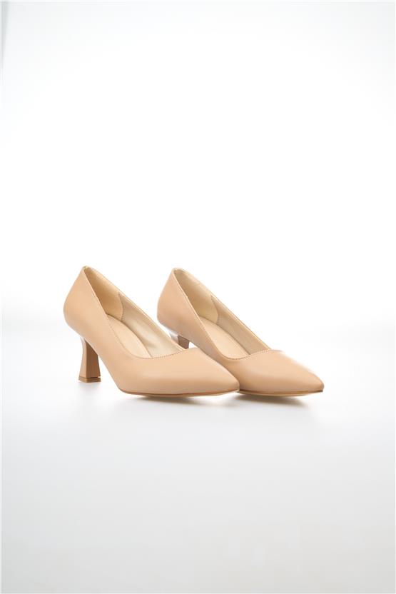 White Line 15-2014 Cilt Nut Kadın Klasik Ayakkabı