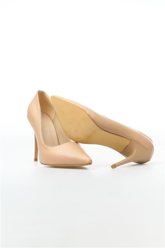 White Line 15-2016 Cilt Nut Kadın Klasik Ayakkabı