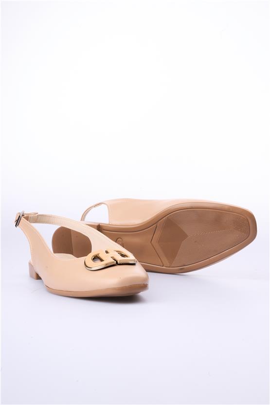 White Line 151 2 Nude Kadın Ayakkabı