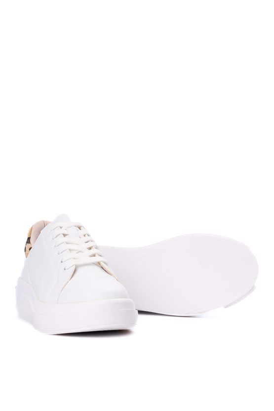 White Line 2503 Beyaz Kadın Sneaker Ayakkabı