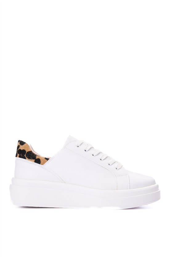 White Line 2503 Beyaz Kadın Sneaker Ayakkabı