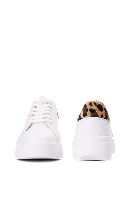 White Line 2503 Beyaz Kadın Sneaker Ayakkabı