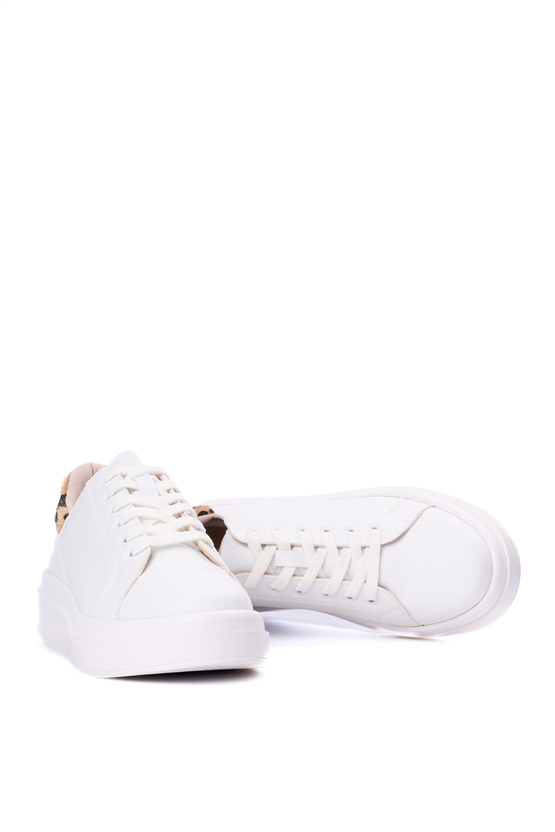 White Line 2503 Beyaz Kadın Sneaker Ayakkabı