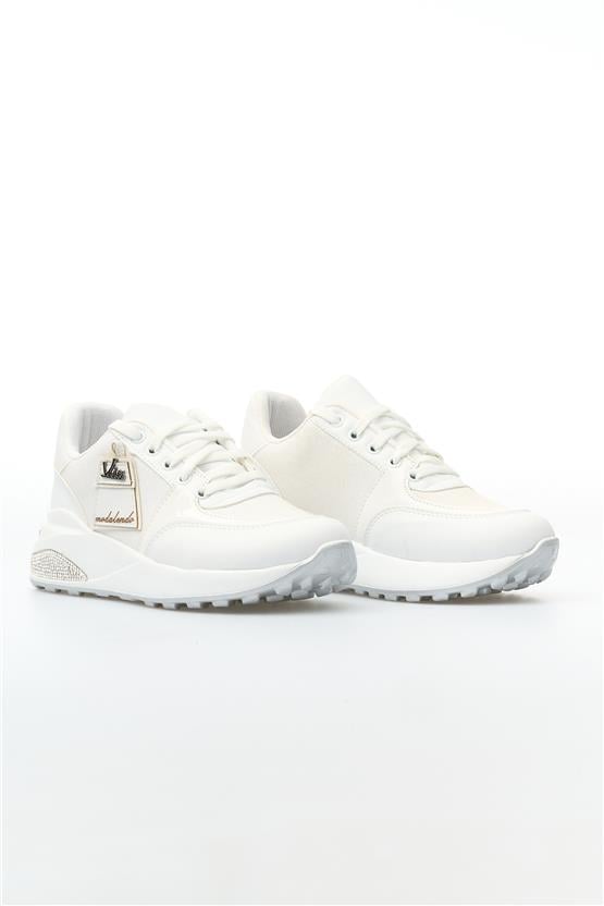 White Line 35-854 Beyaz Kadın Casual Ayakkabı