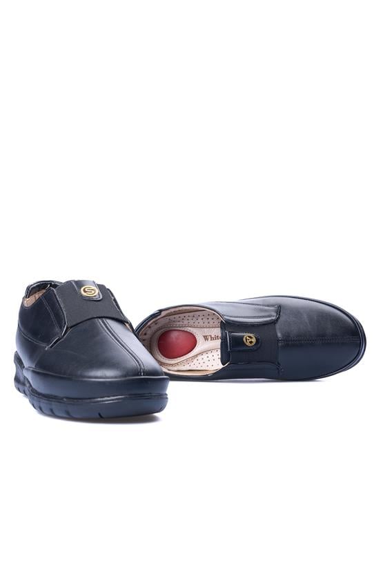 White Line 48-313 Siyah Kadın Comfort Ayakkabı