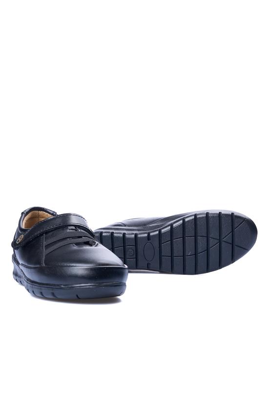 White Line 48-349 Siyah Kadın Comfort Ayakkabı