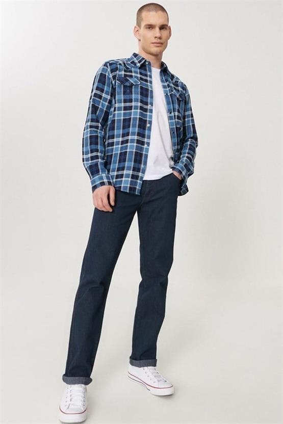 Wrangler W12175001 Mavi Erkek Jean Pantolon