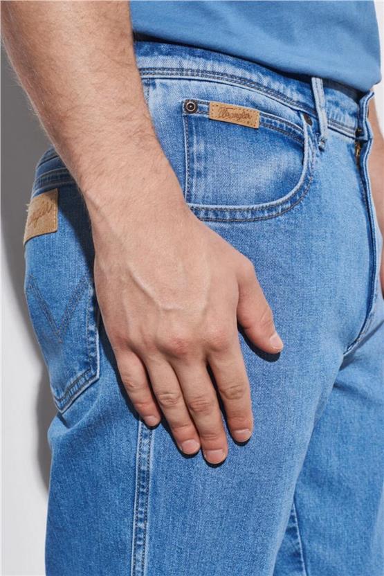 Wrangler W121Hrz93 Good Shot Erkek Texas Denim Jean Pantolon