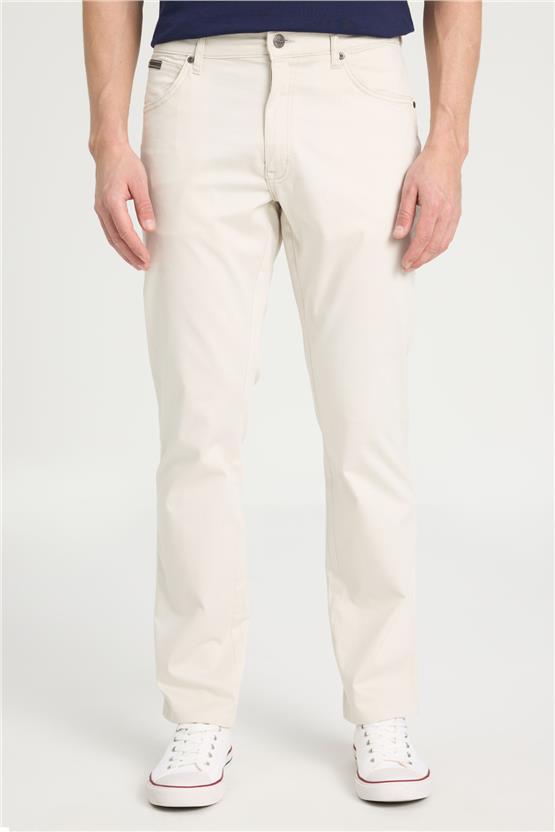 Wrangler W12S Texas Slım B26 Vapour Grey Erkek Pantolon