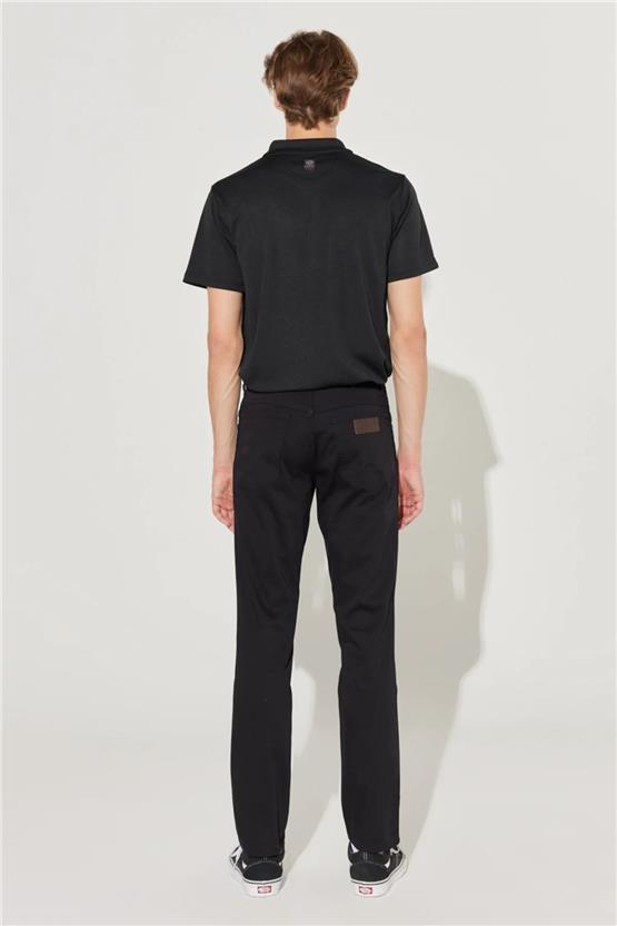Wrangler W12SEA001 Texas Slim 001 Black Erkek Slim Texas Slim Pantolon