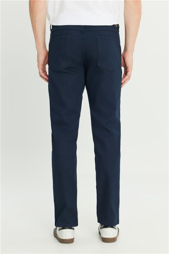 Wrangler W211842 410 Navy Erkek Arızona Denım Pantolon