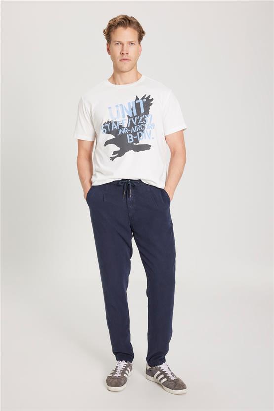 Wrangler W221266 410 Navy Erkek Pantolon