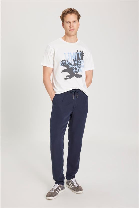 Wrangler W221266 410 Navy Erkek Pantolon