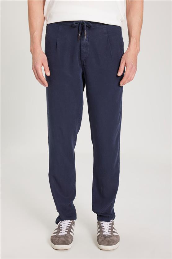 Wrangler W221266 410 Navy Erkek Pantolon