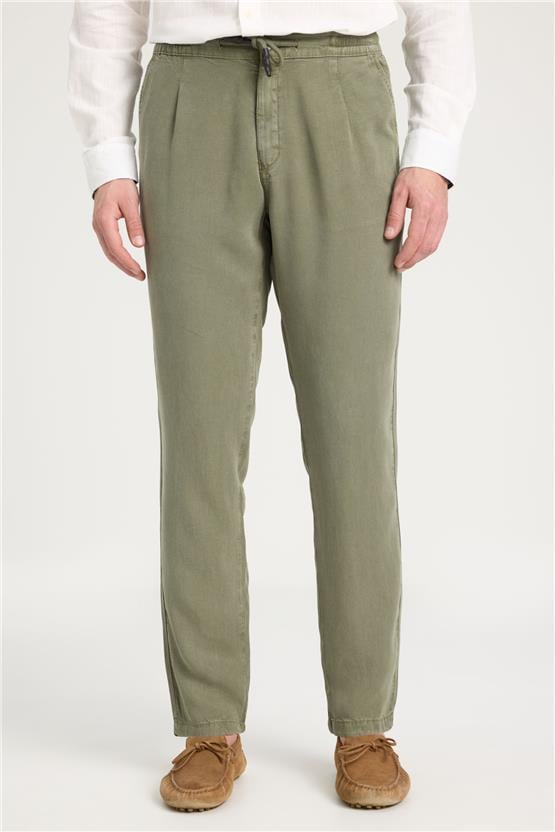 Wrangler W221266 X45 Dusty Olıve Erkek Pantolon