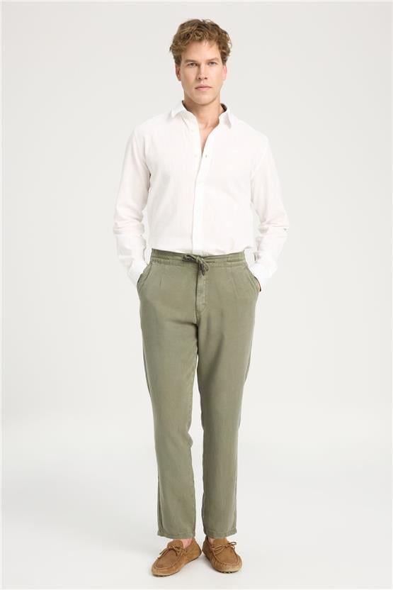 Wrangler W221266 X45 Dusty Olıve Erkek Pantolon