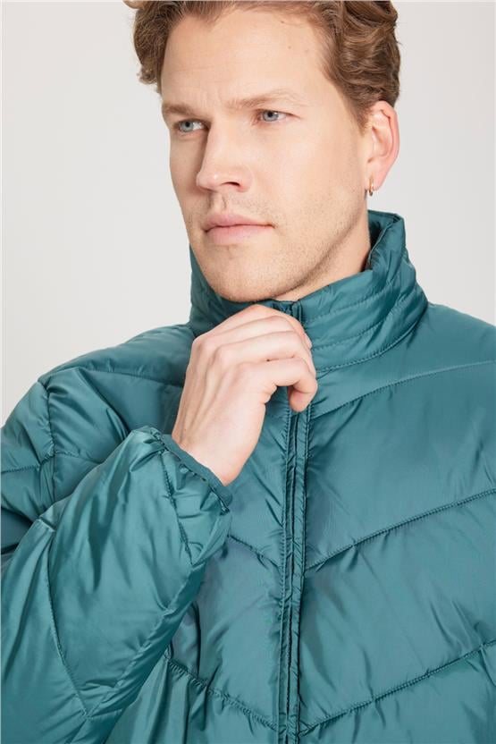 Wrangler W40Ywa G61 Dark Matcha Erkek Sısme Mont