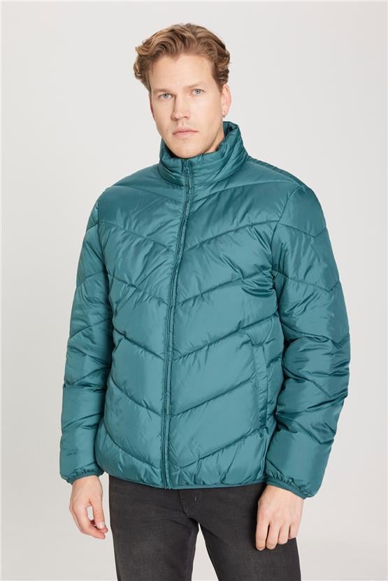 Wrangler W40Ywa G61 Dark Matcha Erkek Sısme Mont