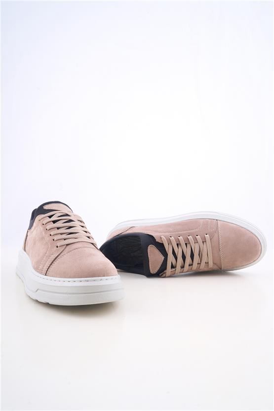 Zeki Narin 4080 Bej Nubuk Erkek Ayakkabı