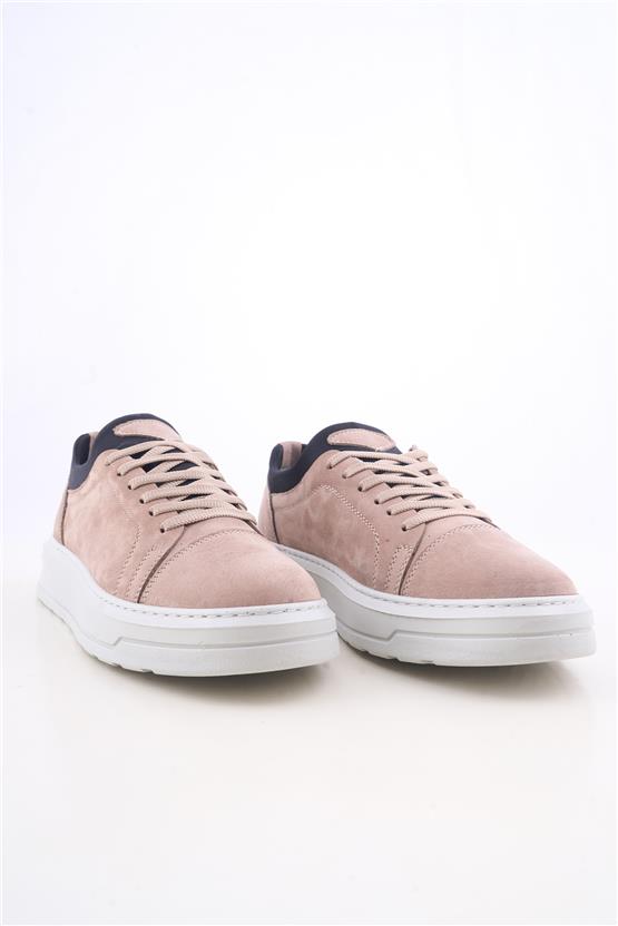 Zeki Narin 4080 Bej Nubuk Erkek Ayakkabı