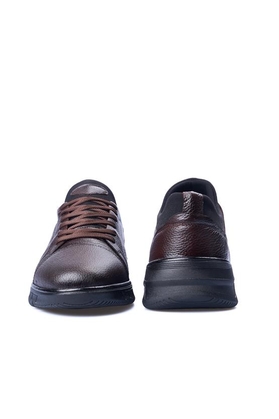 Zeki Narin 4080 Kahverengi Erkek Deri Casual Ayakkabı