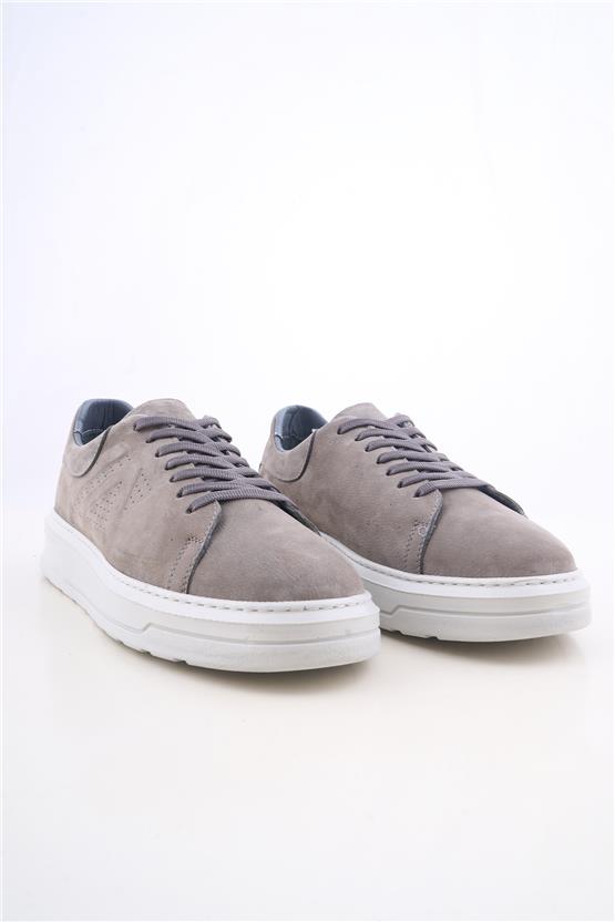 Zeki Narin 5008 Gri Nubuk Erkek Ayakkabı