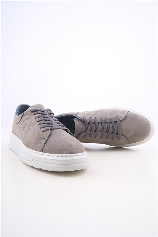 Zeki Narin 5008 Gri Nubuk Erkek Ayakkabı
