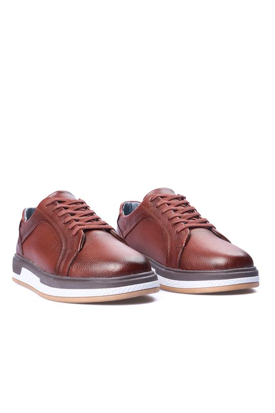 Zeki Narin 5017 Taba Erkek Deri Casual Ayakkabı