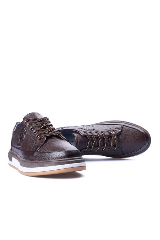 Zeki Narin 5042 Kahverengi Erkek Deri Casual Ayakkabı