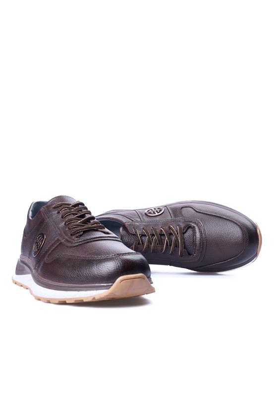 Zeki Narin 5080 Kahverengi Erkek Deri Casual Ayakkabı