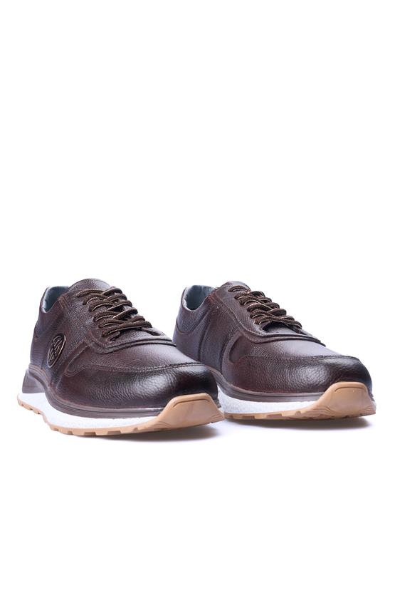 Zeki Narin 5080 Kahverengi Erkek Deri Casual Ayakkabı