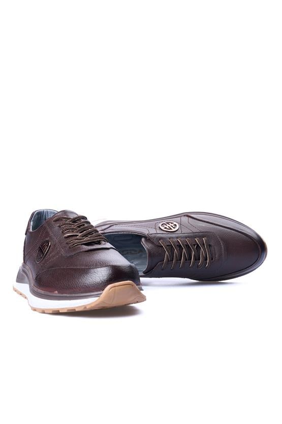 Zeki Narin 5085 Kahverengi Erkek Deri Casual Ayakkabı