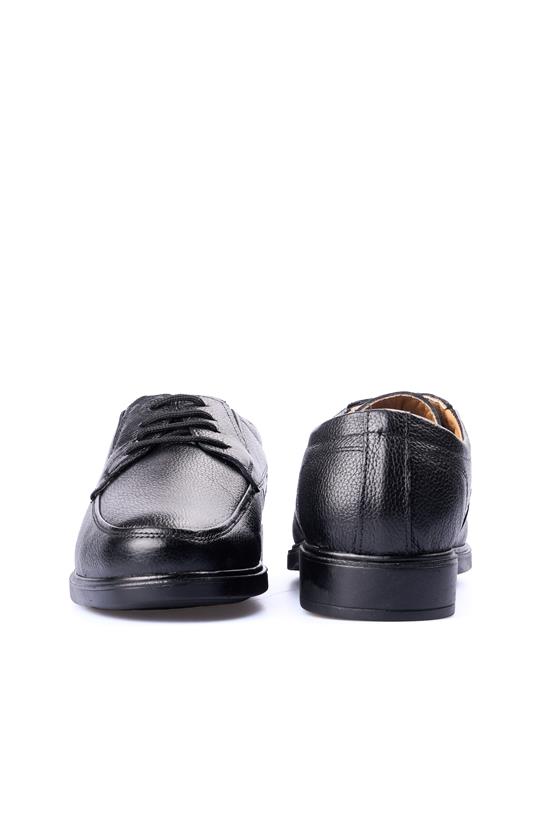 Zeki Narin 915 Siyah Erkek Deri Comfort Ayakkabı