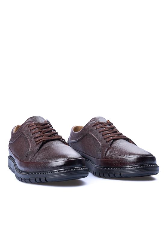 Zeki Narin 925 Kahverengi Erkek Deri Casual Ayakkabı