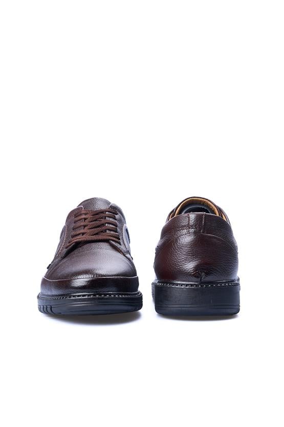 Zeki Narin 925 Kahverengi Erkek Deri Casual Ayakkabı