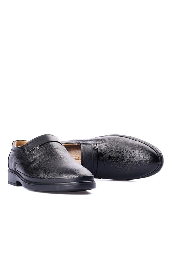 Zeki Narin 931 Siyah Erkek Deri Comfort Ayakkabı