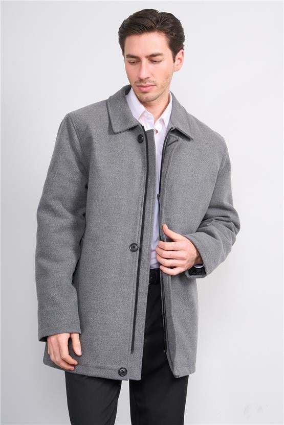 Zeyrek 00186 Füme Yakalı Kase Kaban