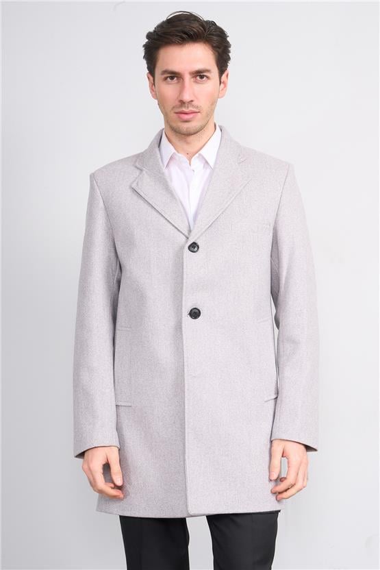 Zeyrek 00568 A.Grı Mono Yakalı Kase Kaban