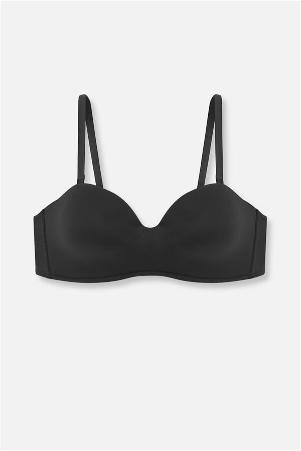 Trend 2560 Siyah Kadın Mikro Lotus Kap Sütyen
