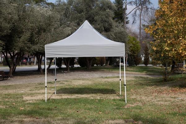 Tunç Çadır Gazebo Çardak Gölgelik Gri 3x3