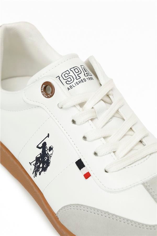 Us Polo 5M Arben P 5Fx Beyaz Mrd Havuz Taban Sneaker Ayakkabı