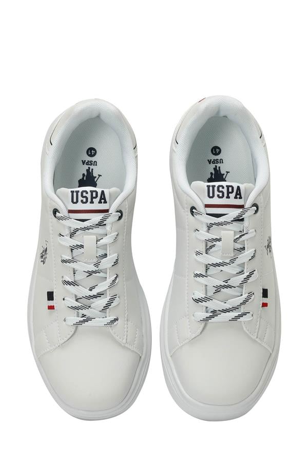 Us Polo 5M Ares 5Fx Beyaz Mrd Havuz Taban Sneaker Ayakkabı