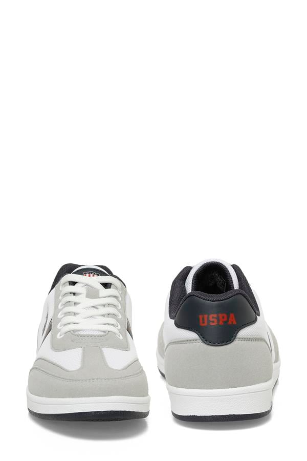 Us Polo 5M Kares 5Fx Beyaz Mrd Sneaker Ayakkabı