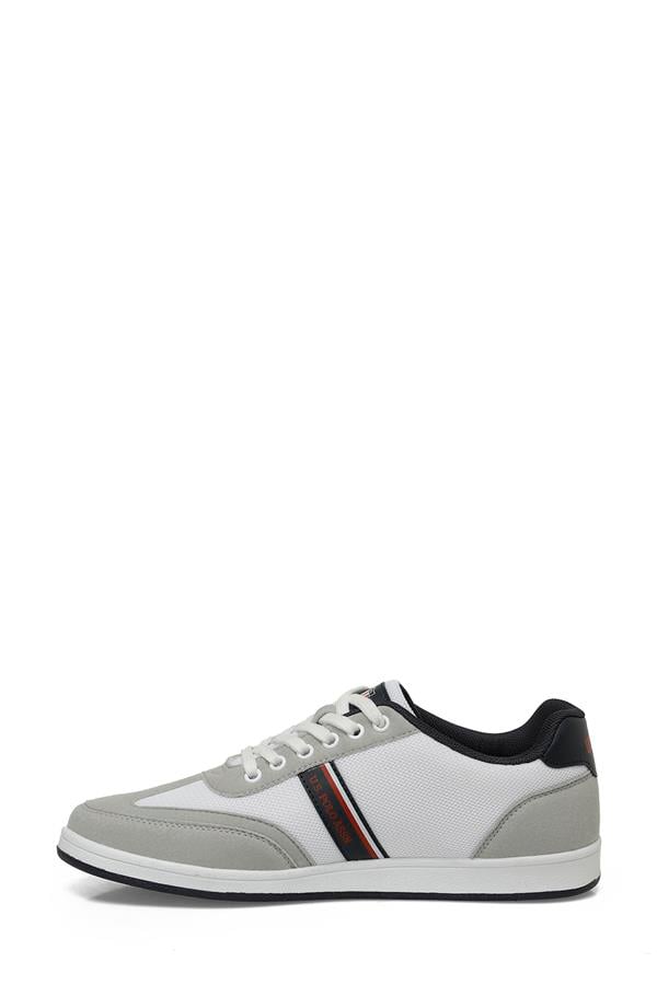 Us Polo 5M Kares 5Fx Beyaz Mrd Sneaker Ayakkabı
