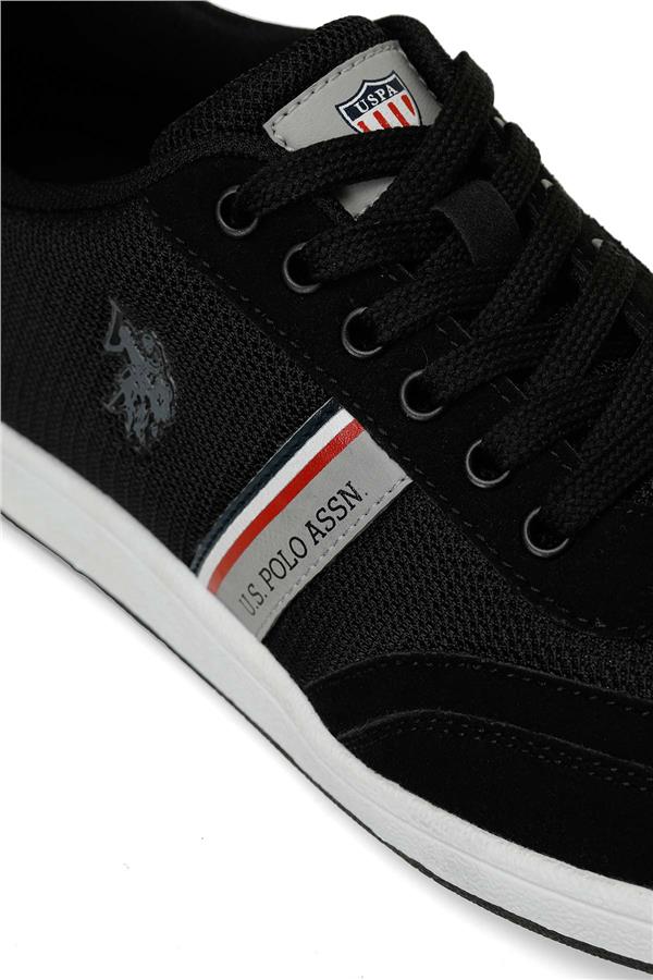 Us Polo 5M Kares 5Fx Sıyah Mrd Sneaker Ayakkabı