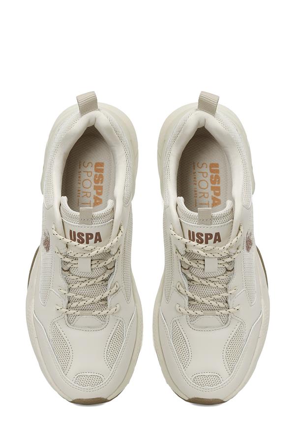 Us Polo 5M Maybe Wmn 5Fx Bej Zenne Sneaker Ayakkabı